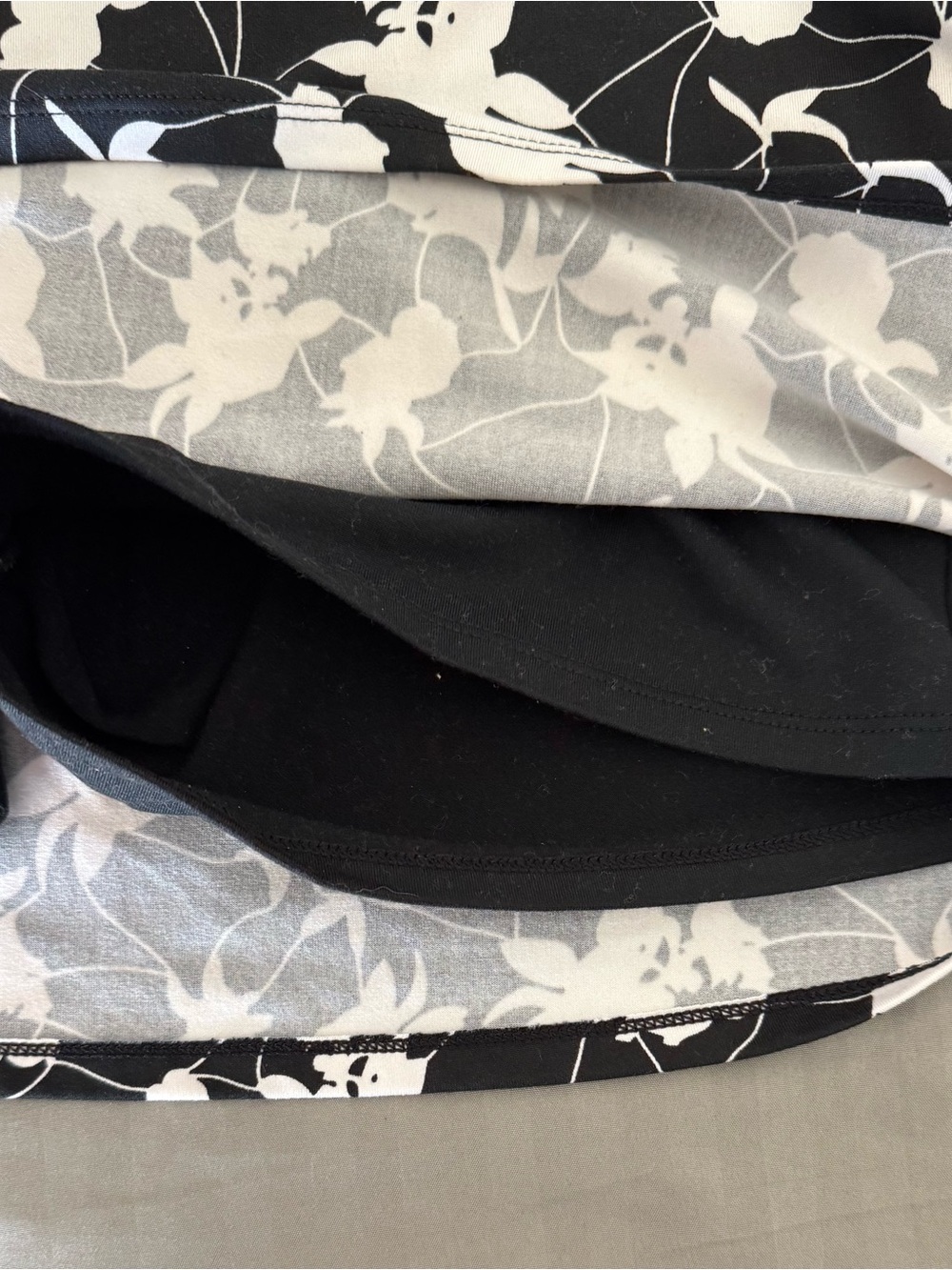 Tranquility by Colorado Clothing Black and White floral pattern - Picture 7 of 9